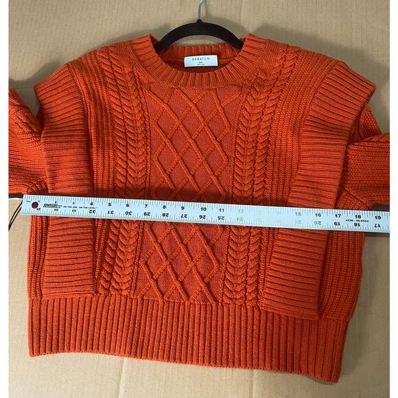 NWT ARITZIA BABTON SWEATER MERINO WOOL KNIT ACADEMIA - Picture 16 of 16